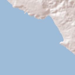 Puerto Escondido Terrain Map