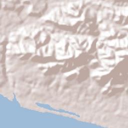 La Barra de Colotepec Terrain Map