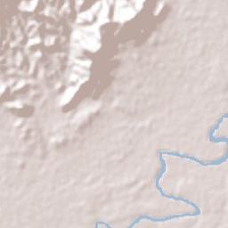 Salamá Terrain Map