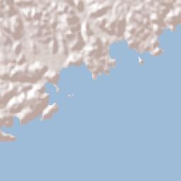 Crucecita Terrain Map