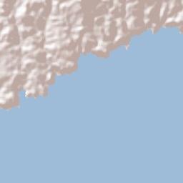 Puerto Ángel Terrain Map