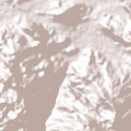 Las Chicharras Terrain Map