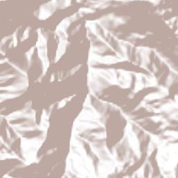 Vega del Rosario Terrain Map