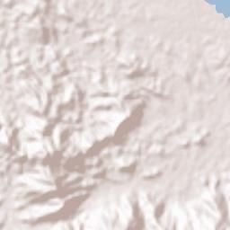 Huyện Núi Thành Terrain Map