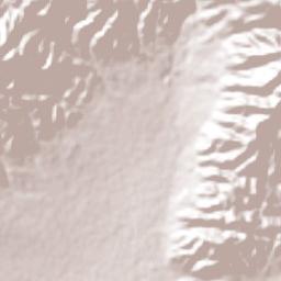 El Negrito Terrain Map