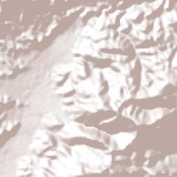 Callejones Terrain Map