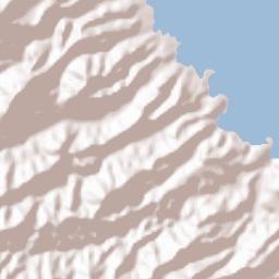 Santa Cruz Terrain Map