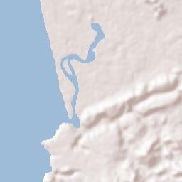 Cuncolim Terrain Map