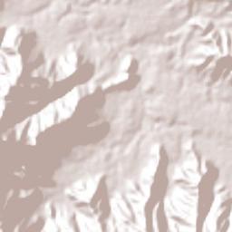 Salamá Terrain Map