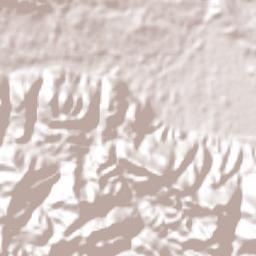Gualaco Terrain Map