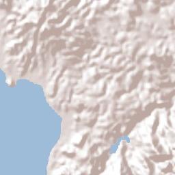 Agua Azul Terrain Map