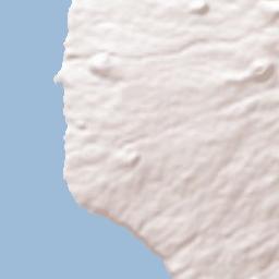 São Filipe Terrain Map