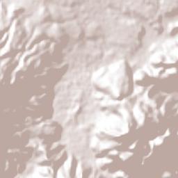 Almolonga Terrain Map