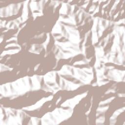 Cabañas Terrain Map