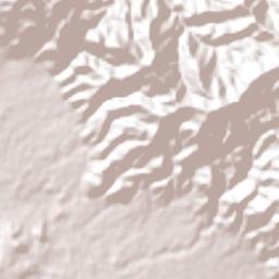 El Pedernal Terrain Map