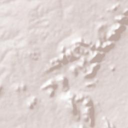 Pak Chong Terrain Map