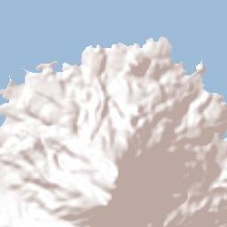 Santiago Atitlán Terrain Map