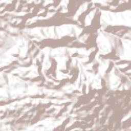 San Pedro de Copán Terrain Map