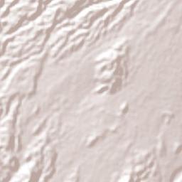 Municipio de Santa Bárbara Terrain Map