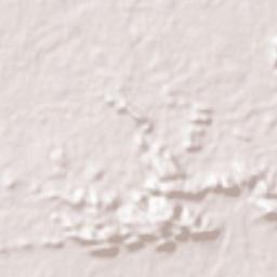 Muang Không Terrain Map