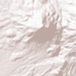 Santa Lucia Terrain Map