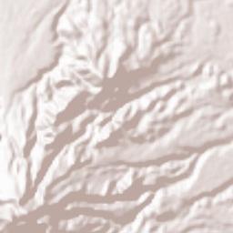 Tulay na Lupa Terrain Map