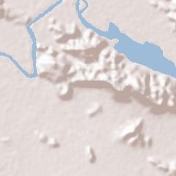 Kanchanaburi Terrain Map