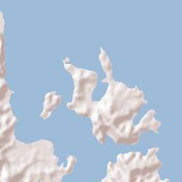 Bagamanoc Terrain Map