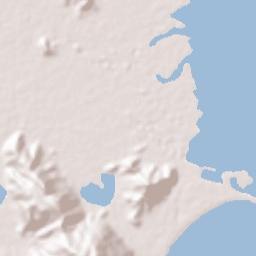 Qui Nhon Terrain Map