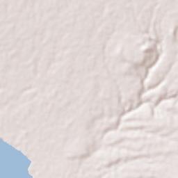 Santa Clara Terrain Map
