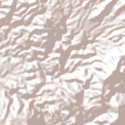 Santa María Terrain Map