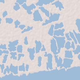 Amphoe Phra Samut Chedi Terrain Map