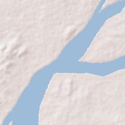 Stung Treng Terrain Map