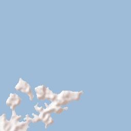 Puerto Galera Terrain Map