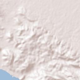 San Gabriel Terrain Map