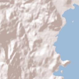 Sông Cầu Terrain Map