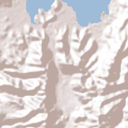 LLano de La Cruz Terrain Map