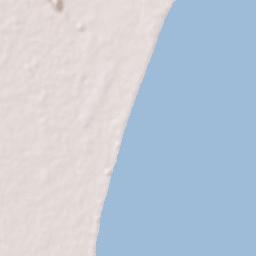 Cha-am Terrain Map