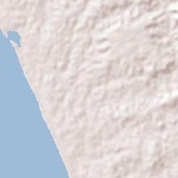 Manjēshvar Terrain Map