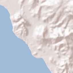 Banos Terrain Map