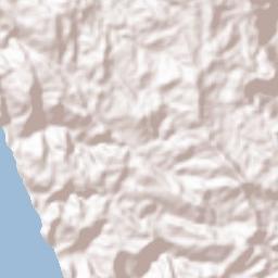 Malaga Terrain Map