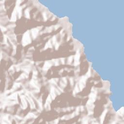Amphoe Ko Chang Terrain Map
