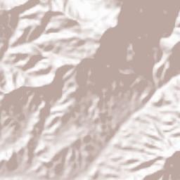 Lalībela Terrain Map