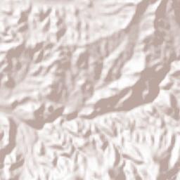 North Wollo Zone Terrain Map