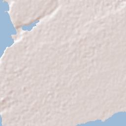 Punta Cardón Terrain Map