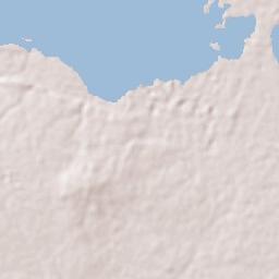 Djibouti Terrain Map