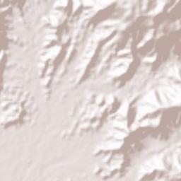 Huyện Đạ Tẻh Terrain Map