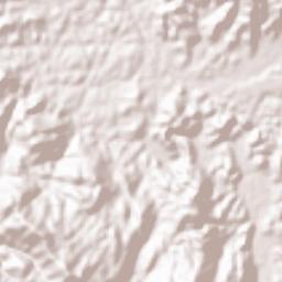 Huyện Đạ Huoai Terrain Map