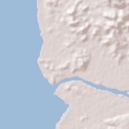 San Carlos Terrain Map