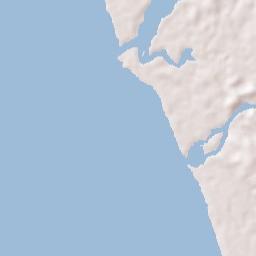 Beypore Terrain Map